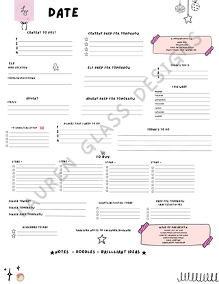 NEW! Holiday Planner - Digital Download