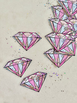 Diamond - Confetti Charm