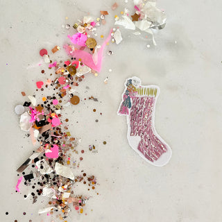 Stocking  - Confetti Charm