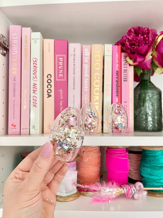 NEW! - Confetti Acrylic Egg