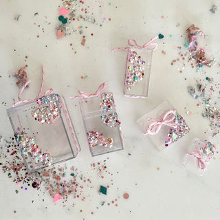 Confetti Acrylic Boxes