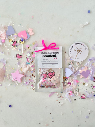 Shimmer • Sparkle • Shine  - Confetti Mix