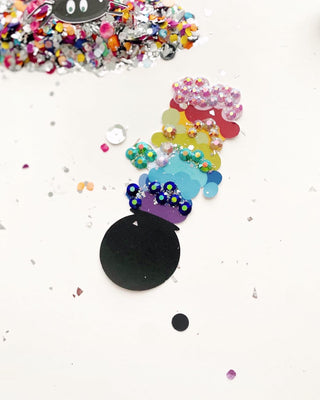 House of Fete X Lauren Glass Designs - RainBOO confetti Mix