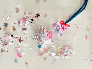 Confetti Star Ornament - Hanger