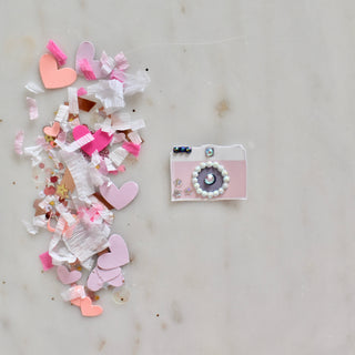 Camera -  Confetti Charm