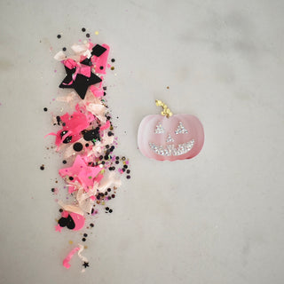 Jeweled Pumpkin  - Confetti Charm