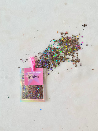 LGD BLACK - Solid Glitter Mix