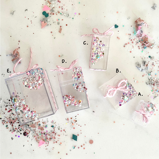 Confetti Acrylic Boxes