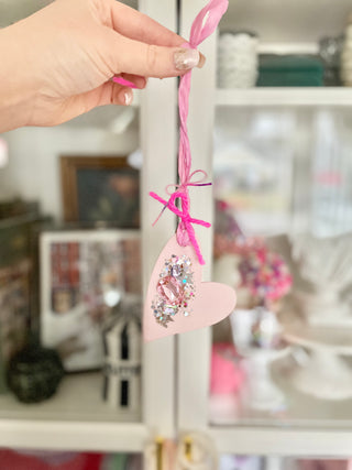 Confetti Heart Tag