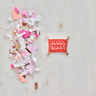 Fa La La Pillow - Confetti Charm