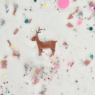 Reindeer  - Confetti Charm