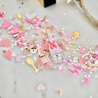 Pink Champagne - Confetti