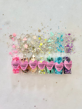 Solid Shimmer Glitters