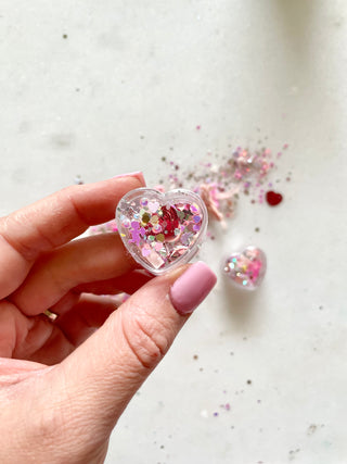 Heart Confetti Containers