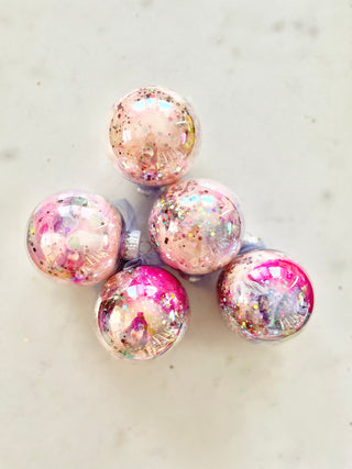 Confetti Iridescent Ornaments