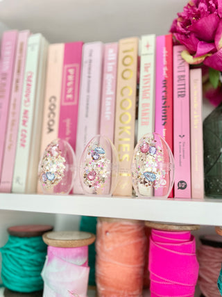 NEW! - Confetti Acrylic Egg