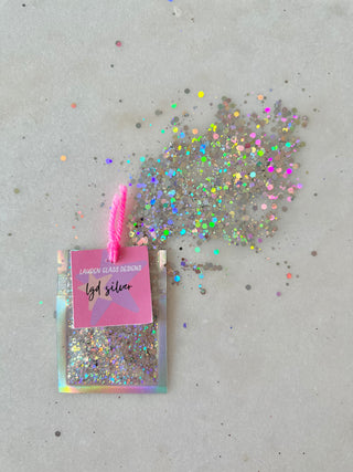 LGD SILVER - Solid Glitter Mix