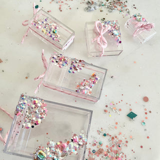 Confetti Acrylic Boxes