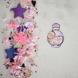 Potion Bottle - Confetti Charm