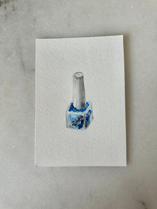 Nail Polish - 001 - Original Painting - 4x6