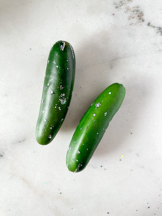 Faux - Glitter Cucumber