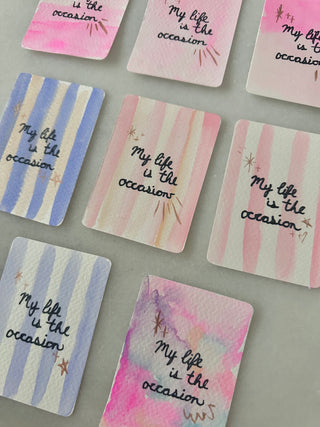 LGD Manifestation Cards - My Life is the Occasion