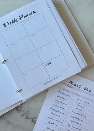 The BER Months Planner - Digital Download