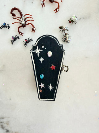 Hand Painted Confetti Coffins