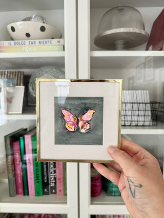 Butterfly 269 - Original Painting - FRAMED
