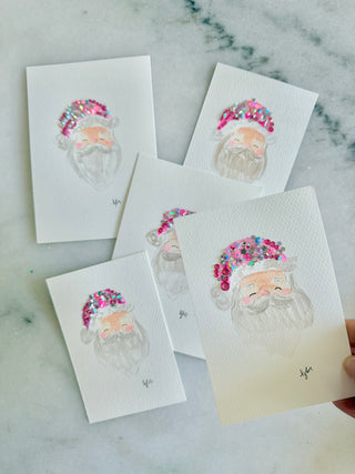2026 Santa - Gem - Original Painting - 4x6,5x7 or 8x10 (Copy)