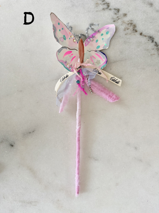 LGD - Butterfly Wand - Hand Painted