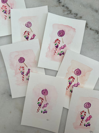 LGD Sugar Plums - Original Painting - 5x7