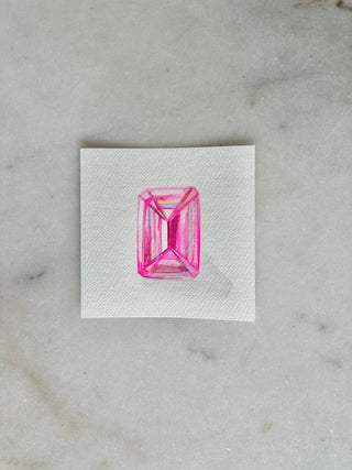 Gem 002 - Original Painting - 5x5