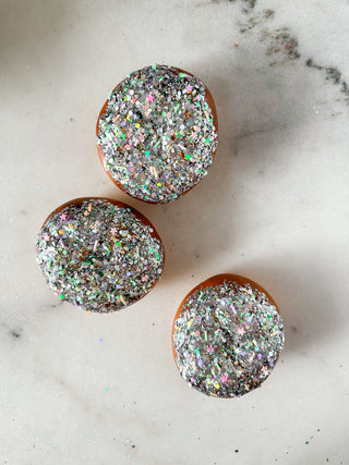 Faux - Glitter Donut