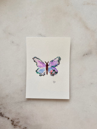 Butterfly 316 - Original Painting - 5x7