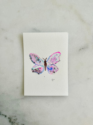 Butterfly 321 - Original Painting - 5x7