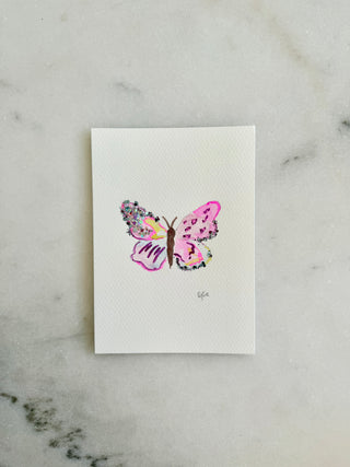 Butterfly 327 - Original Painting - 5x7
