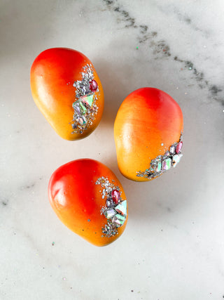 Faux - Glitter Mango