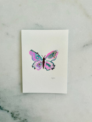 Butterfly 324 - Original Painting - 5x7