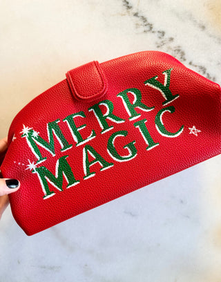 LGD Handpainted clutch - Merry Magic  #1