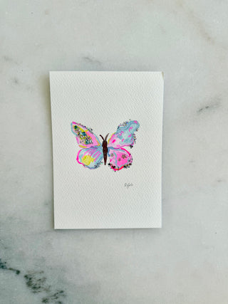 Butterfly 330 - Original Painting - 5x7