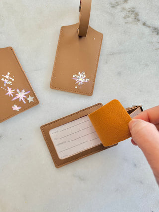Luggage Tag - Hand Painted