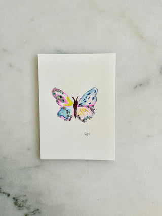 Butterfly 318 - Original Painting - 5x7