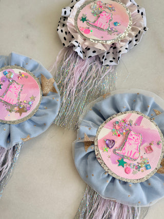 LGD - I’m just a girl - Hand Painted Ribbon
