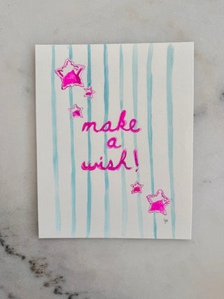 Make A Wish  - Original Painting - 8x10