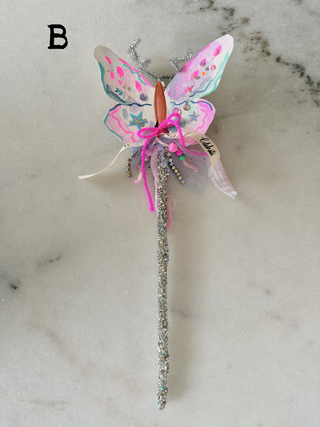 LGD - Butterfly Wand - Hand Painted