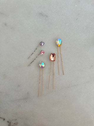 Gem Hair Pins - 018