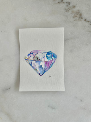 Gem 300 - Original Painting - 5x7