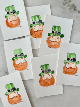 LGD Leprechaun - Original Painting - 4x6