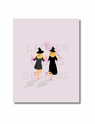 Digital Download - 8x10 - Best Witches - Blonde & Blonde